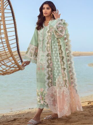 Crimson Most Demanding Edition – 3PC Unstitched Digital Printed Lawn Suit